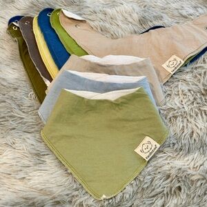 KeaBabies Organic Cotton Bandana Bib Collection